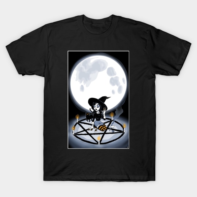 Witch Ritual T-Shirt by natexopher